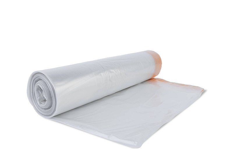 120L transparent vrecia na rolke