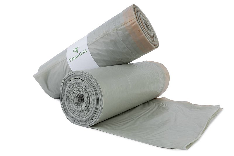 LDPE vrecia so zaťahovacou páskou extra pevné 70L